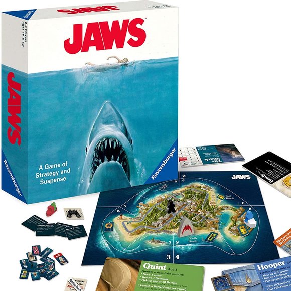 JAWS Toys Ravensburger Jaws Board Game For Age 2 And Up A Game Of